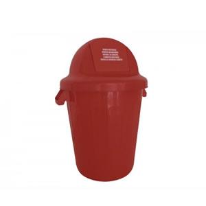 CONTENEDOR 120LIT T/VAIVEN ROJO 567 COLP