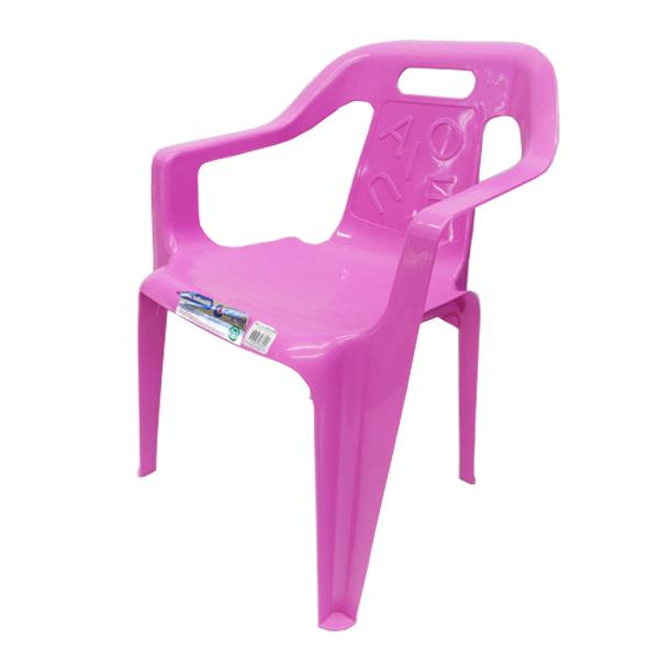 SILLA INFANTIL PELETIZADA ROSADA 622 COL