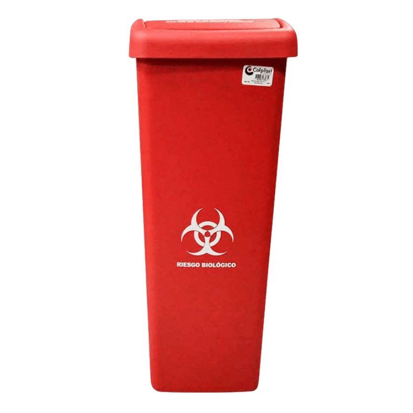 PAPELERA 55 LIT T/PLANA PLTZ ROJO 581 CO