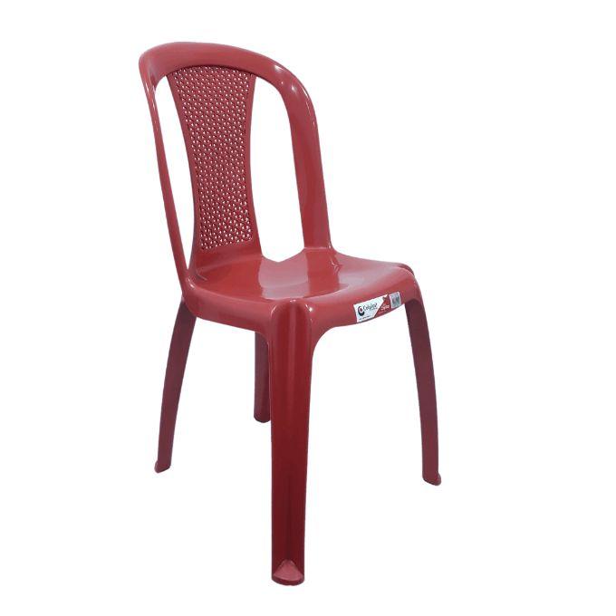 SILLA CRYSTAL S/B ROJO PELETIZADA 1040 C - Referencia 10103748 en PLASDECOR Montería