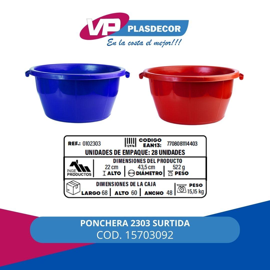 PONCHERA 2303 SURTIDA INGEPRODUCT