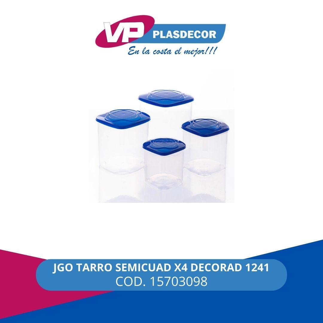 JGO TARRO SEMICUAD X4 DECORAD 1241 INGEP - Referencia 15703098 en PLASDECOR Montería