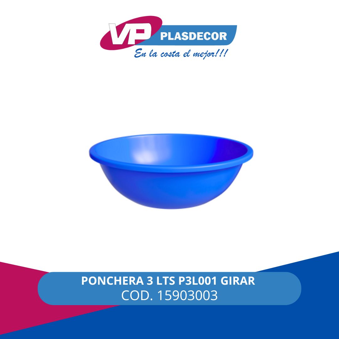 PONCHERA 3 LTS P3L001 GIRAR