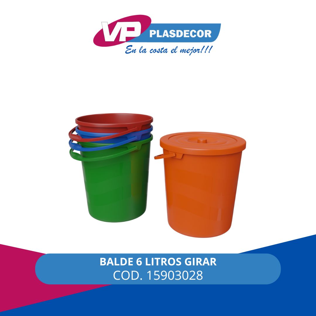 BALDE 6 LITROS GIRAR