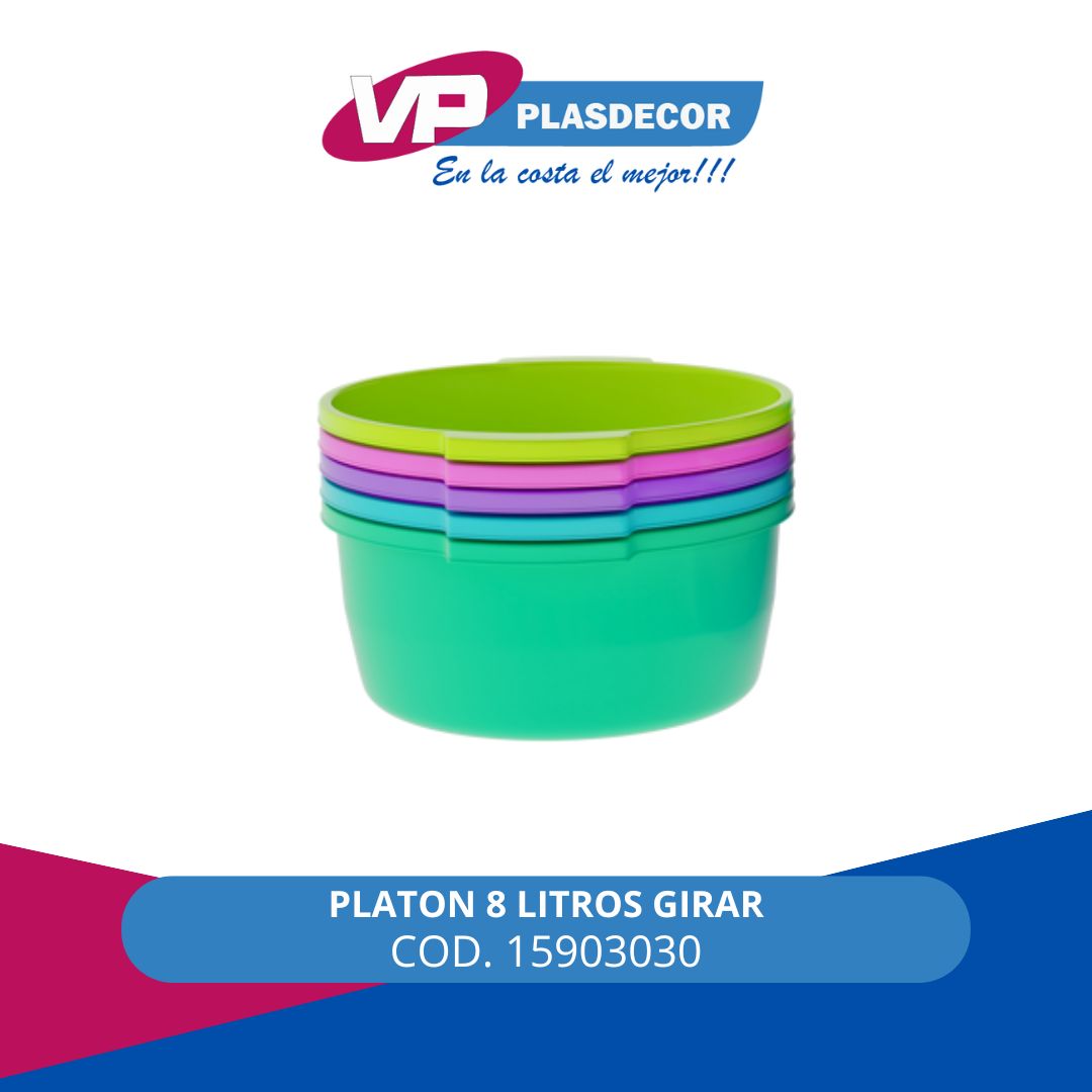 PLATON 8 LITROS GIRAR