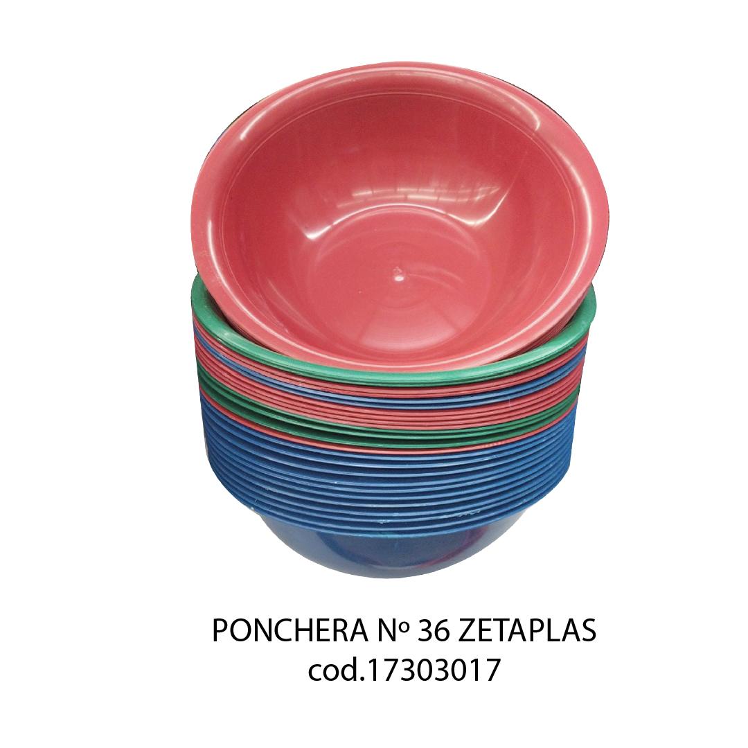 PONCHERA N  36 ZETAPLAS