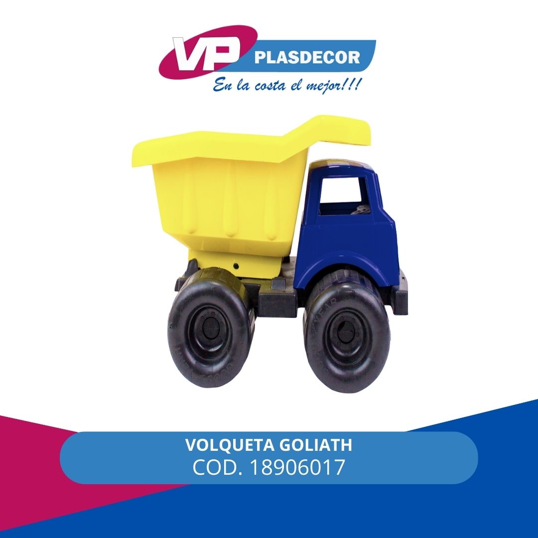 VOLQUETA GOLIATH 40CM EN MALLA PLINSA - Referencia 18906017 en PLASDECOR Montería