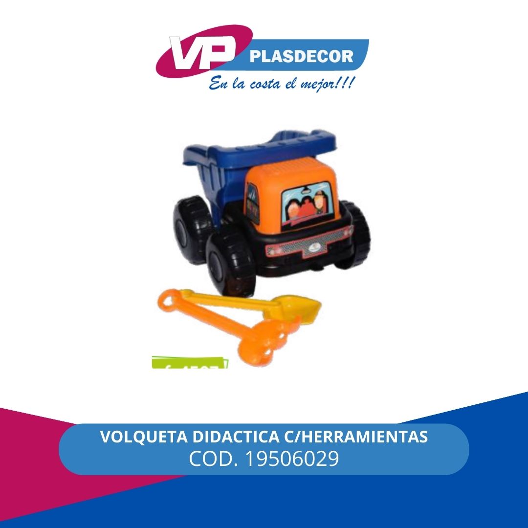 VOLQUETA DIDACTICA C/HERRA 4279-4507 MUN - Referencia 19506029 en PLASDECOR Montería