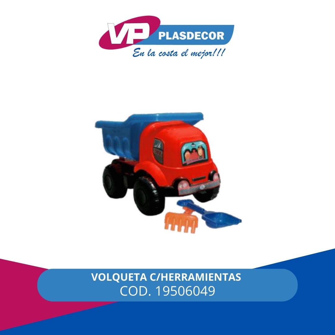 VOLQUETA C/HERRAMIENTAS MT4511 MUNDIPLAS