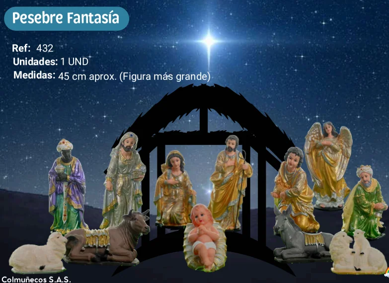 PESEBRE FANTASIA N 60 432 COLMUNECO
