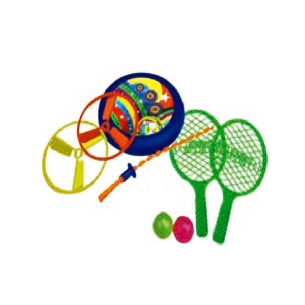 KIT FRISBY+RAQUETA PQ 100163 PROYECCIONE