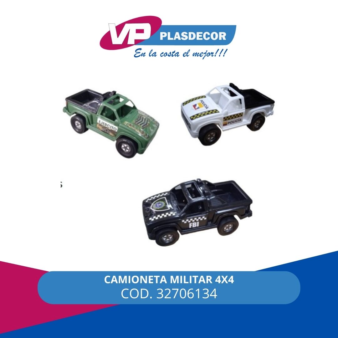 CAMIONETA MILITAR 4X4 100813- 816 PROYEC
