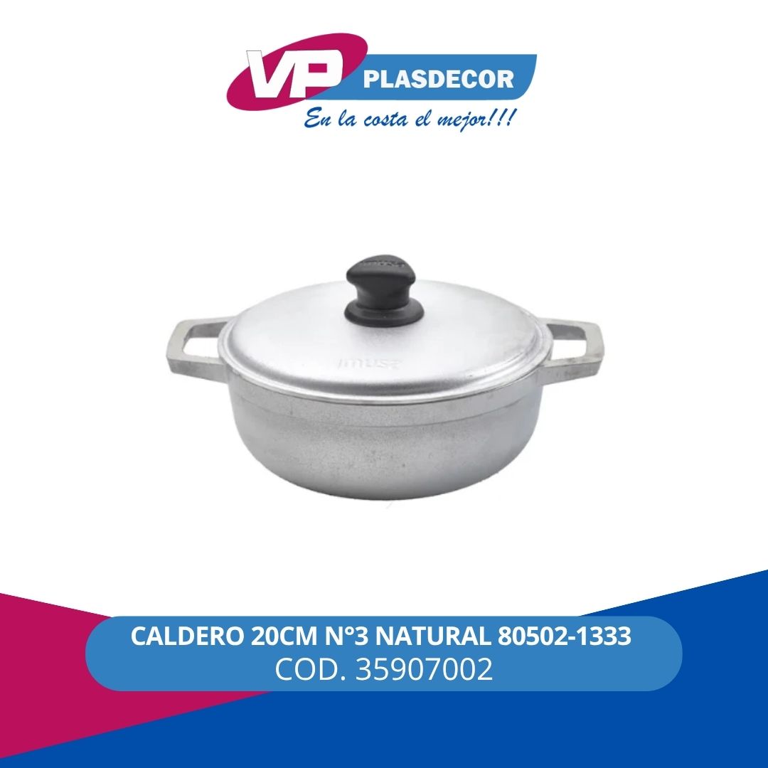 CALDERO 20CM N 3 NATURAL 80502-1333 IMUS - Referencia 35907002 en PLASDECOR Montería