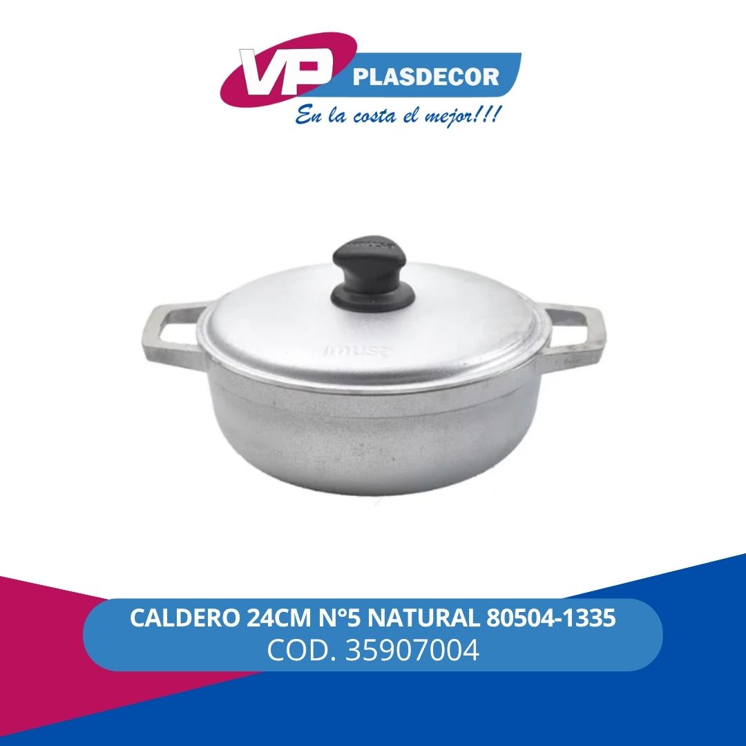 CALDERO 24CM N 5 NATURAL 80504-1335 IMUS - Referencia 35907004 en PLASDECOR Montería