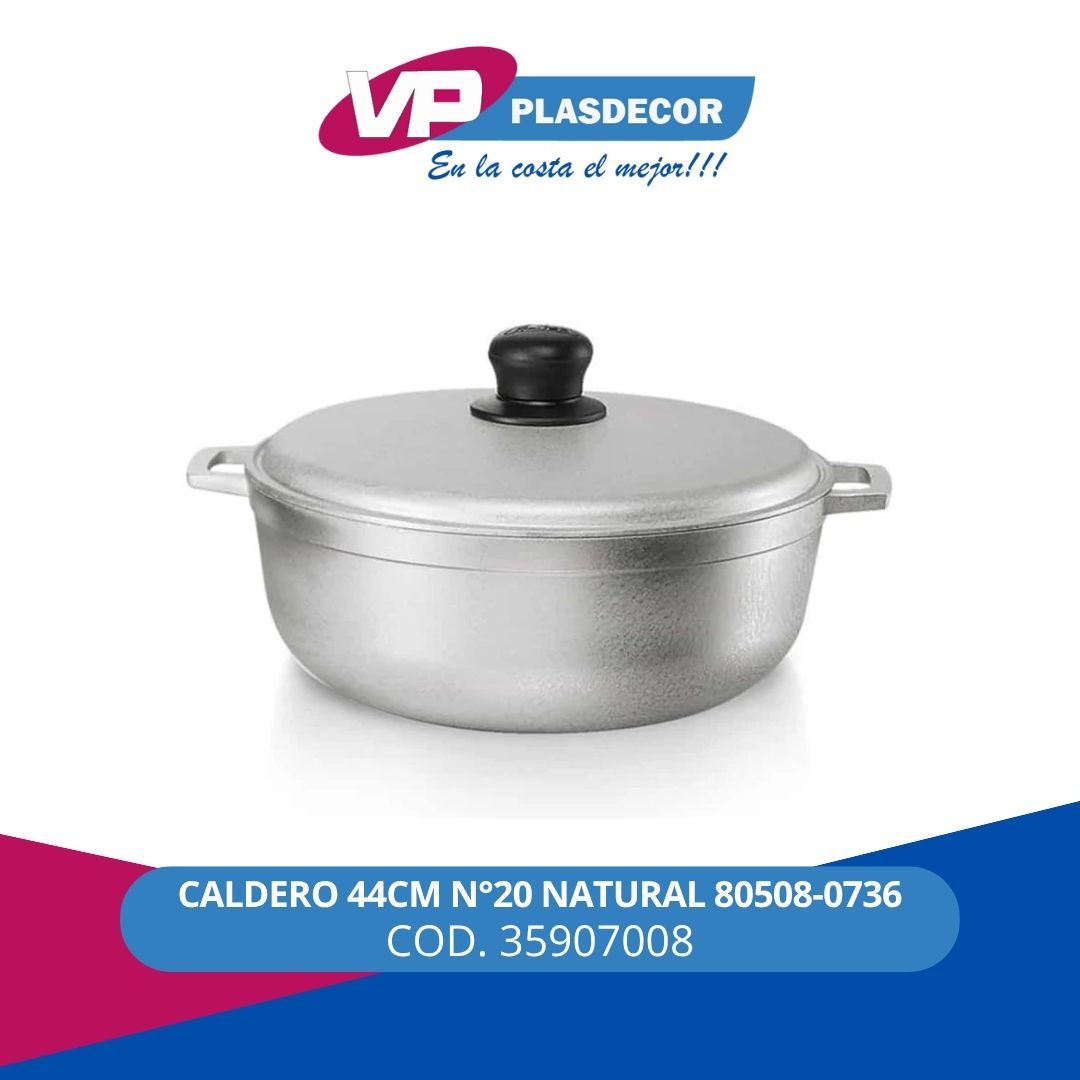 CALDERO 44CM N 20 NATURAL 80508-0736 IMU - Referencia 35907008 en PLASDECOR Montería