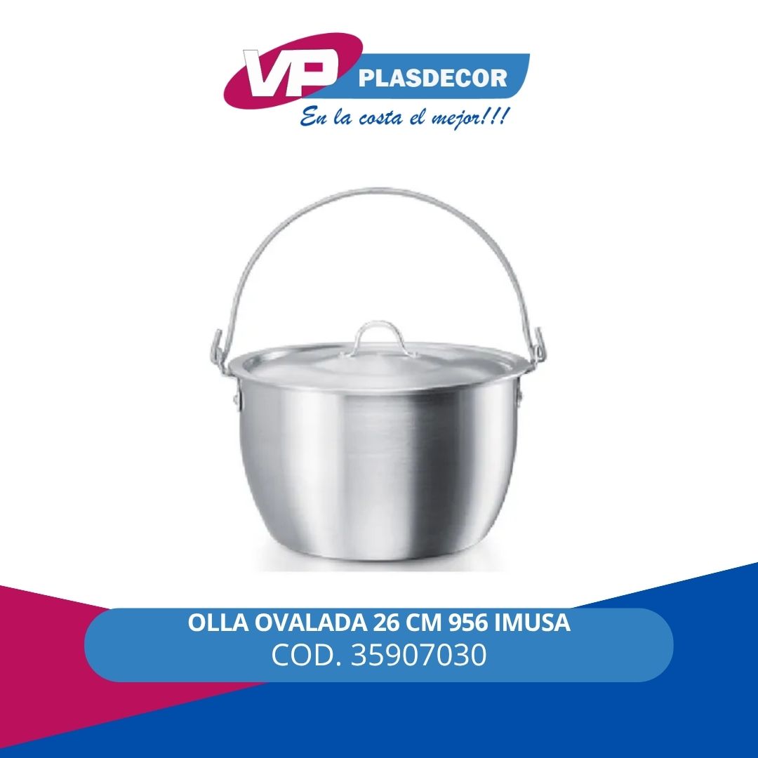 OLLA OVALADA 26 CM 956 IMUSA