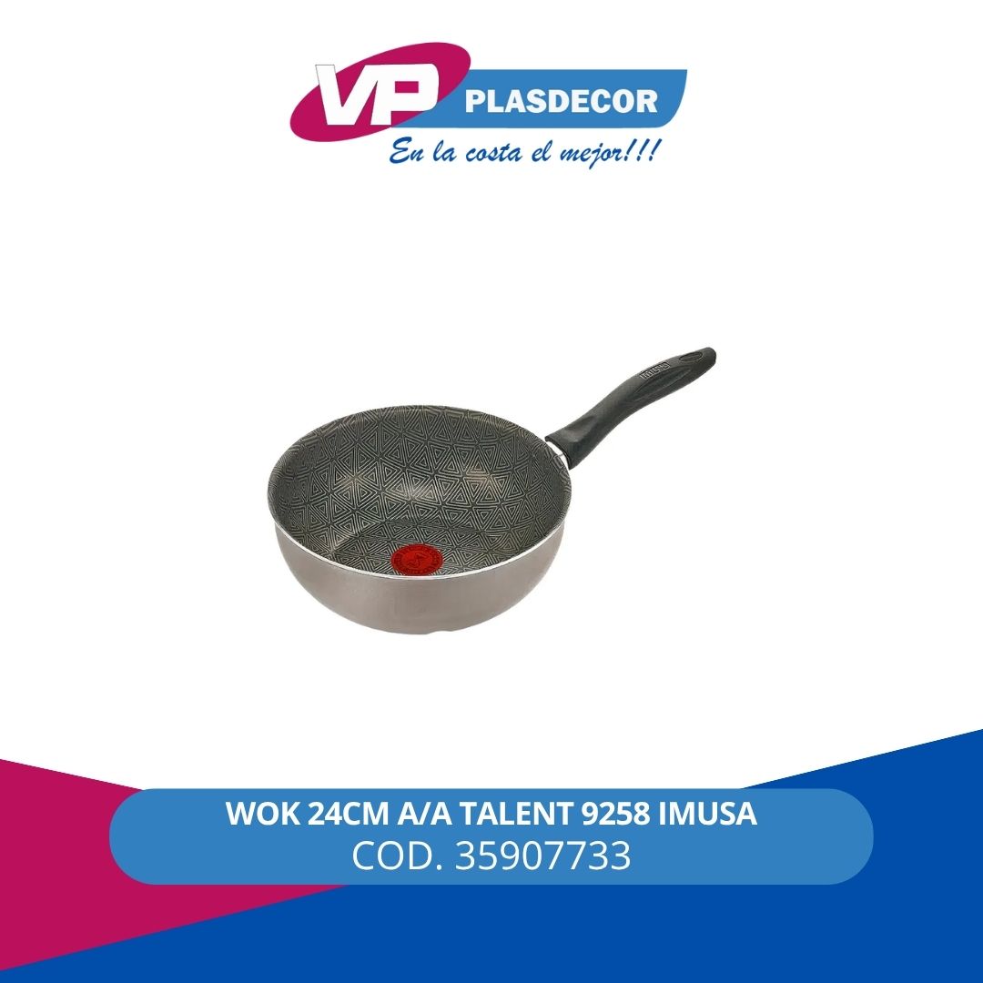 WOK 24CM A/A TALENT 9258 IMUSA - Referencia 35907733 en PLASDECOR Montería