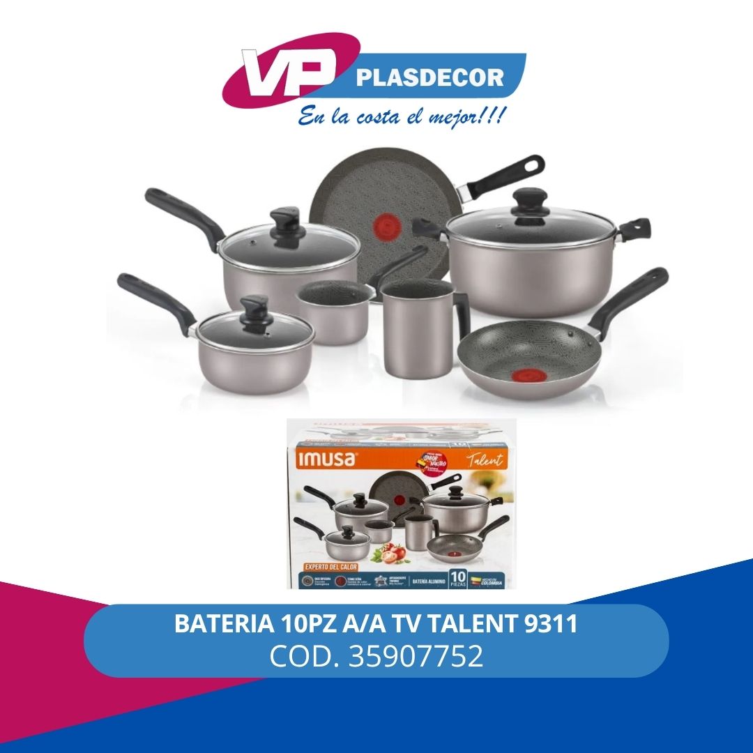 BATERIA 10PZ A/A TV TALENT 9311 IMUSA