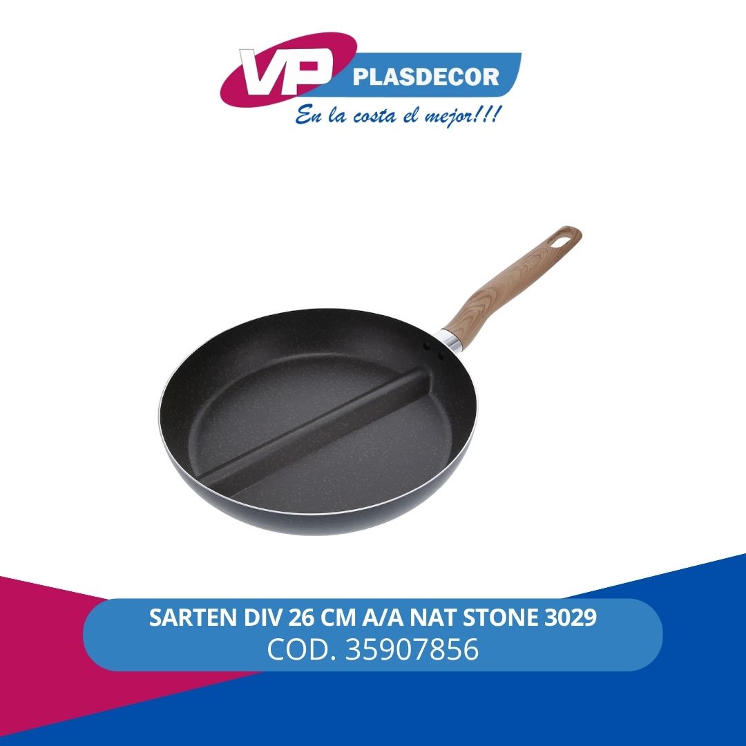 SARTEN DIV 26 CM A/A NAT STONE 3029 IMUS - Referencia 35907856 en PLASDECOR Montería