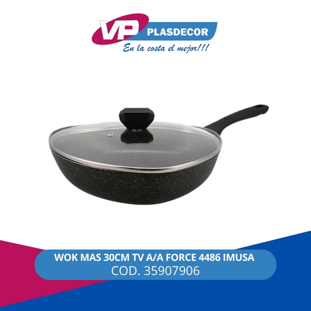 WOK MAS 30CM TV A/A FORCE 4486 IMUSA - Referencia 35907906 en PLASDECOR Montería