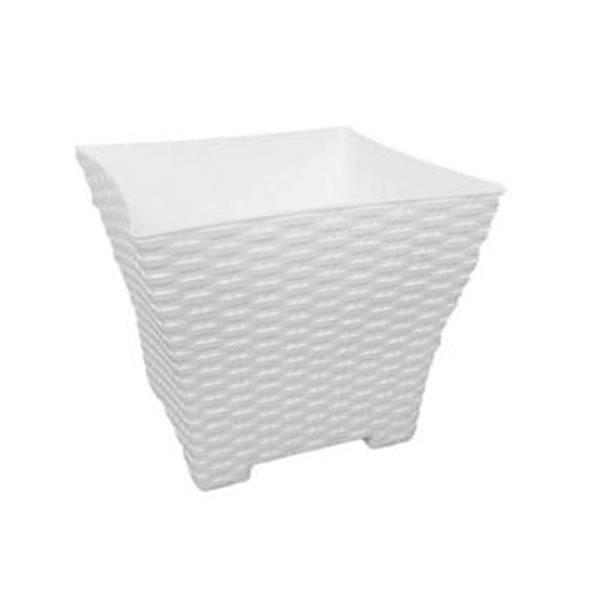 MATERA RATTAN CUAD PEQ BLCO/GRIS 1037 MU