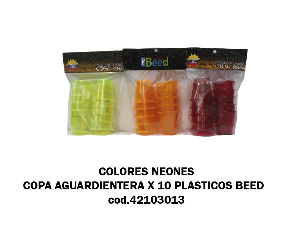 COPA AGUARDIENTERA X 10 PLASTICOS BEED - Referencia 42103013 en PLASDECOR Montería