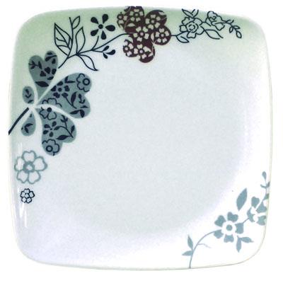 PLATO CUAD BORDE PUNTA MED P1005DS