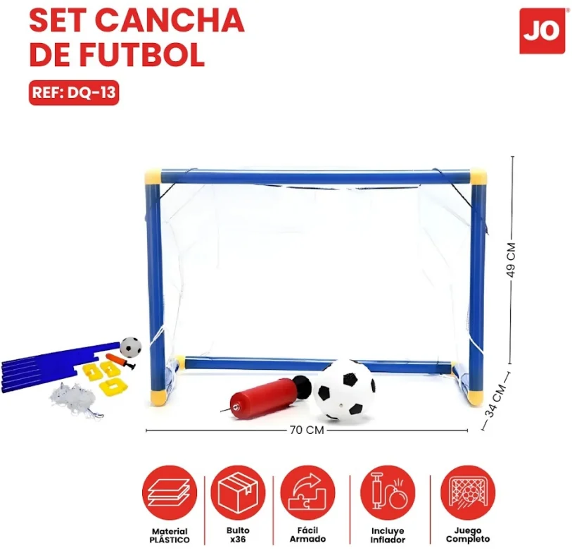 CANCHA FUTBOL C/BALON DQ-13 DISTRIBU J.O