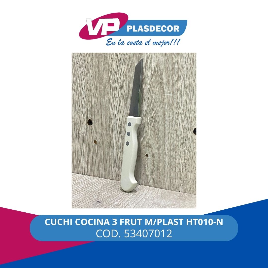 CUCHI COCINA 3 FRUT M/PLAST HT010-N O - Referencia 53407012 en PLASDECOR Montería