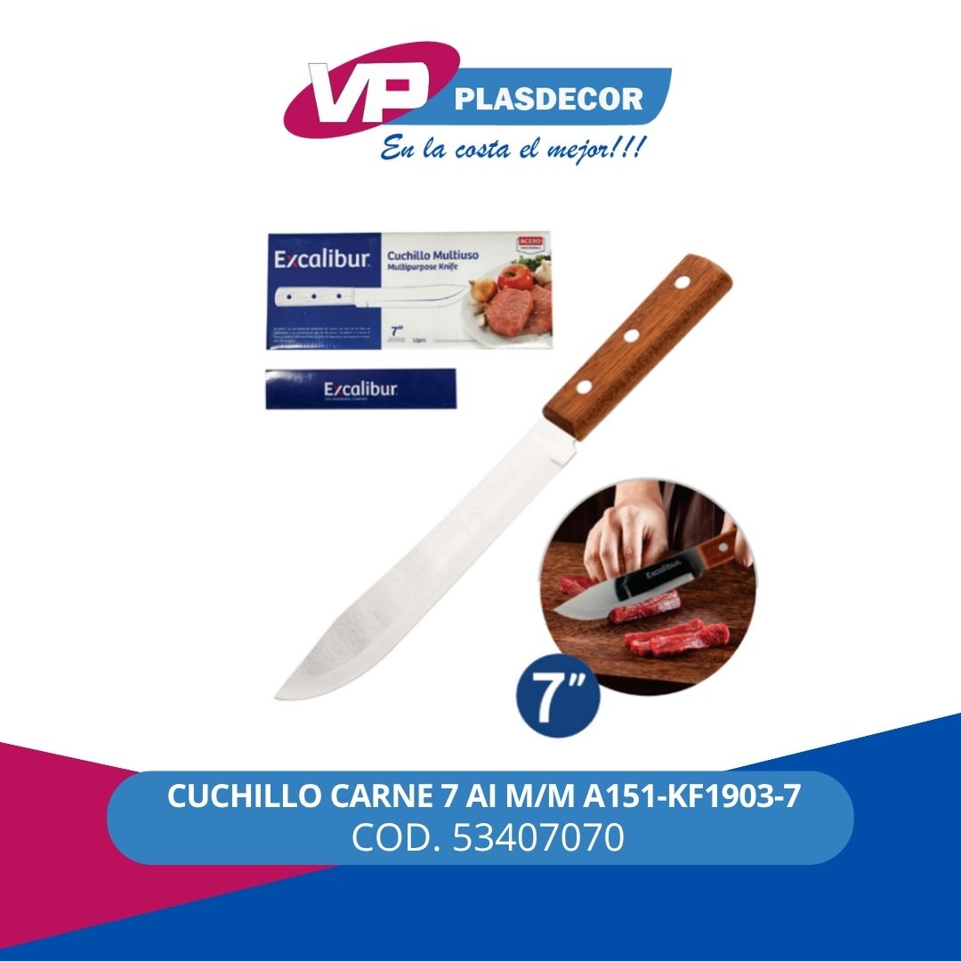 CUCHILLO CARNE 7 AI M/M A151-KF1903-7 - Referencia 53407070 en PLASDECOR Montería