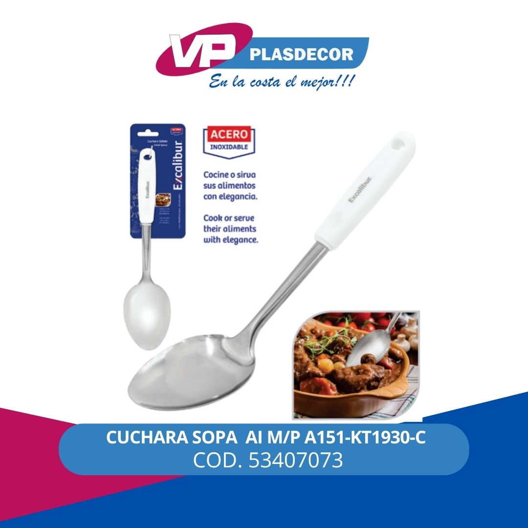 CUCHARA SOPA  AI M/P A151-KT1930-C