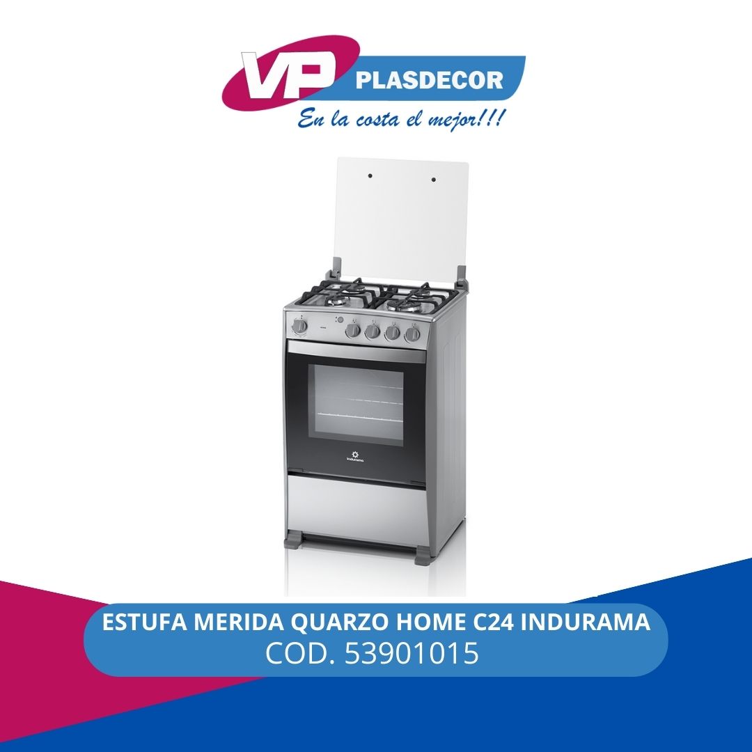 ESTUFA MERIDA QUARZO HOME C24 INDURAMA - Referencia 53901015 en PLASDECOR Montería