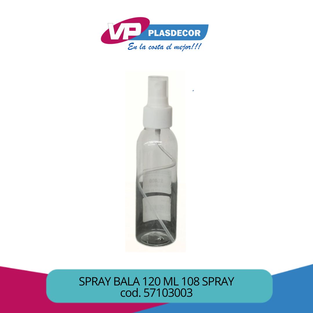 SPRAY BALA 120 ML 108 SPRAY MEDELLIN