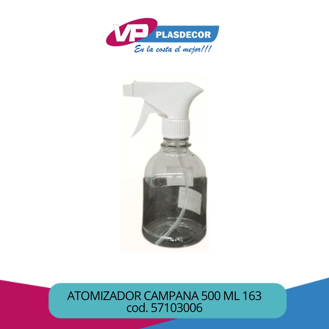 ATOMIZADOR CAMPANA 500 ML 163 SPRAY MEDE