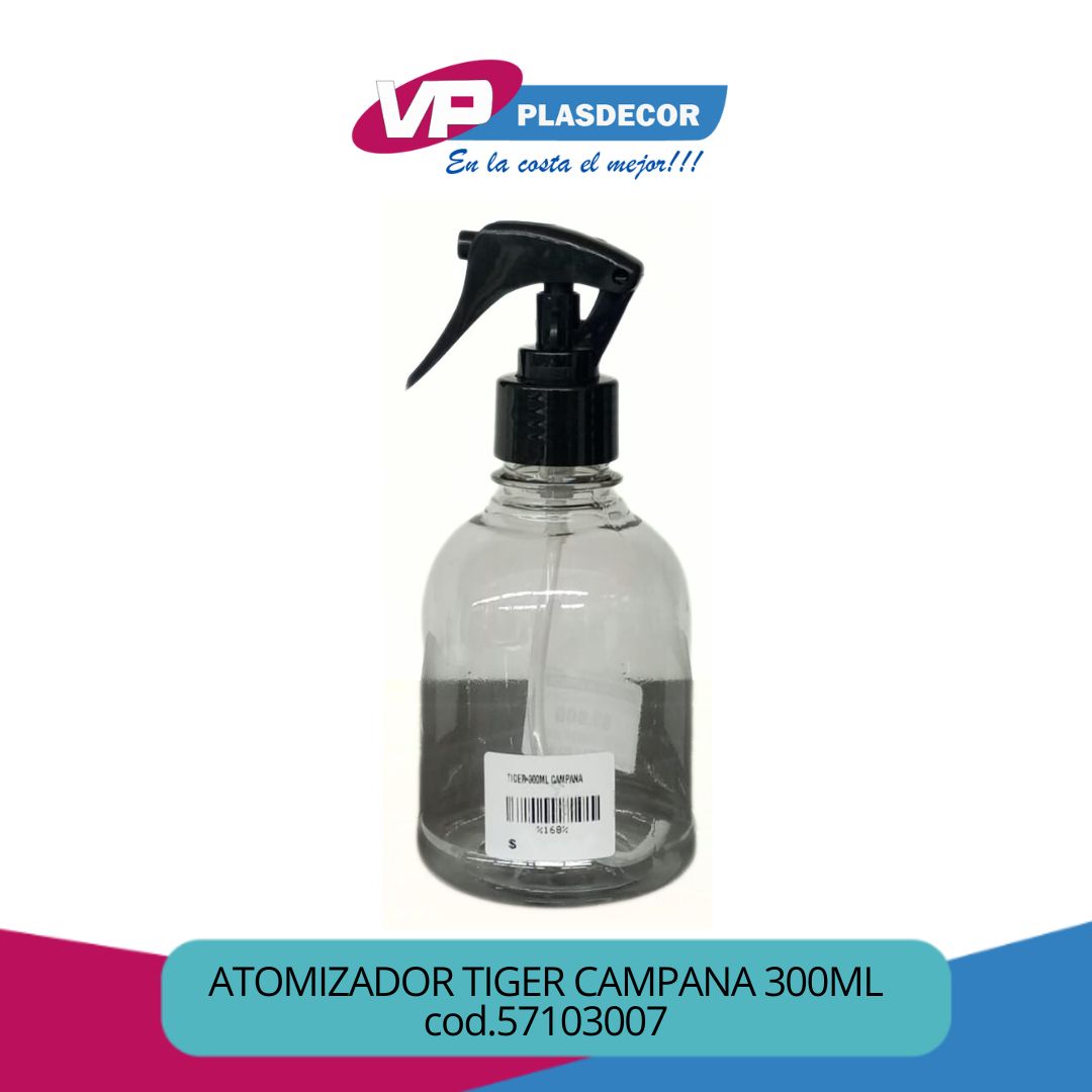 ATOMIZADOR TIGER CAMPANA 300ML 168 SPRAY
