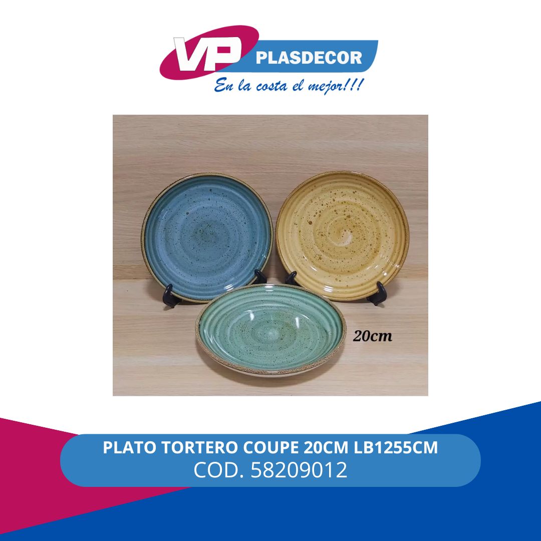 PLATO TORTERO COUPE 20CM LB1255CM