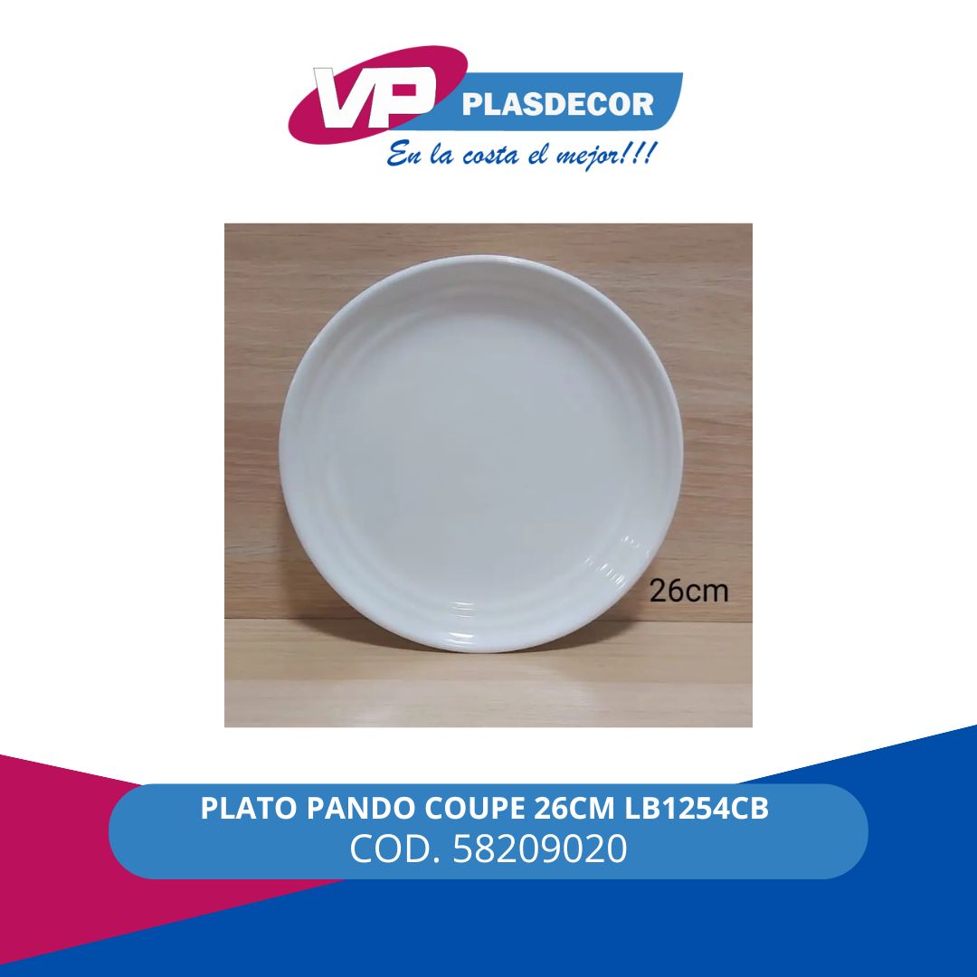 PLATO PANDO COUPE 26CM LB1254CB