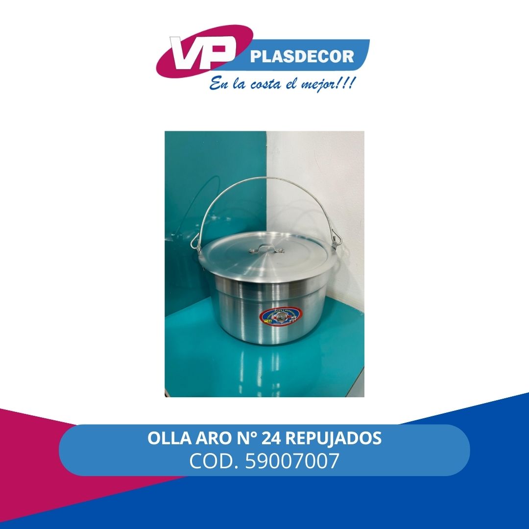 OLLA ARO N  24 REPUJADOS