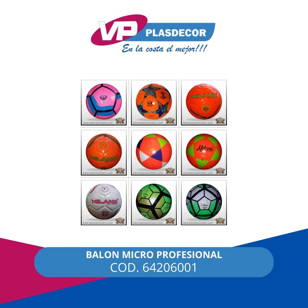 BALON MICRO PROFESIONAL MILANS