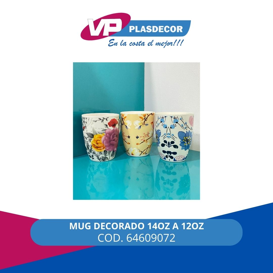 MUG DECORADO 14 OZ A-12 LEON MAZO