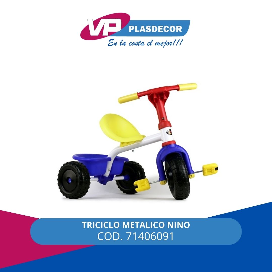 TRICICLO METALICO NINO PF1550-1 FENIX