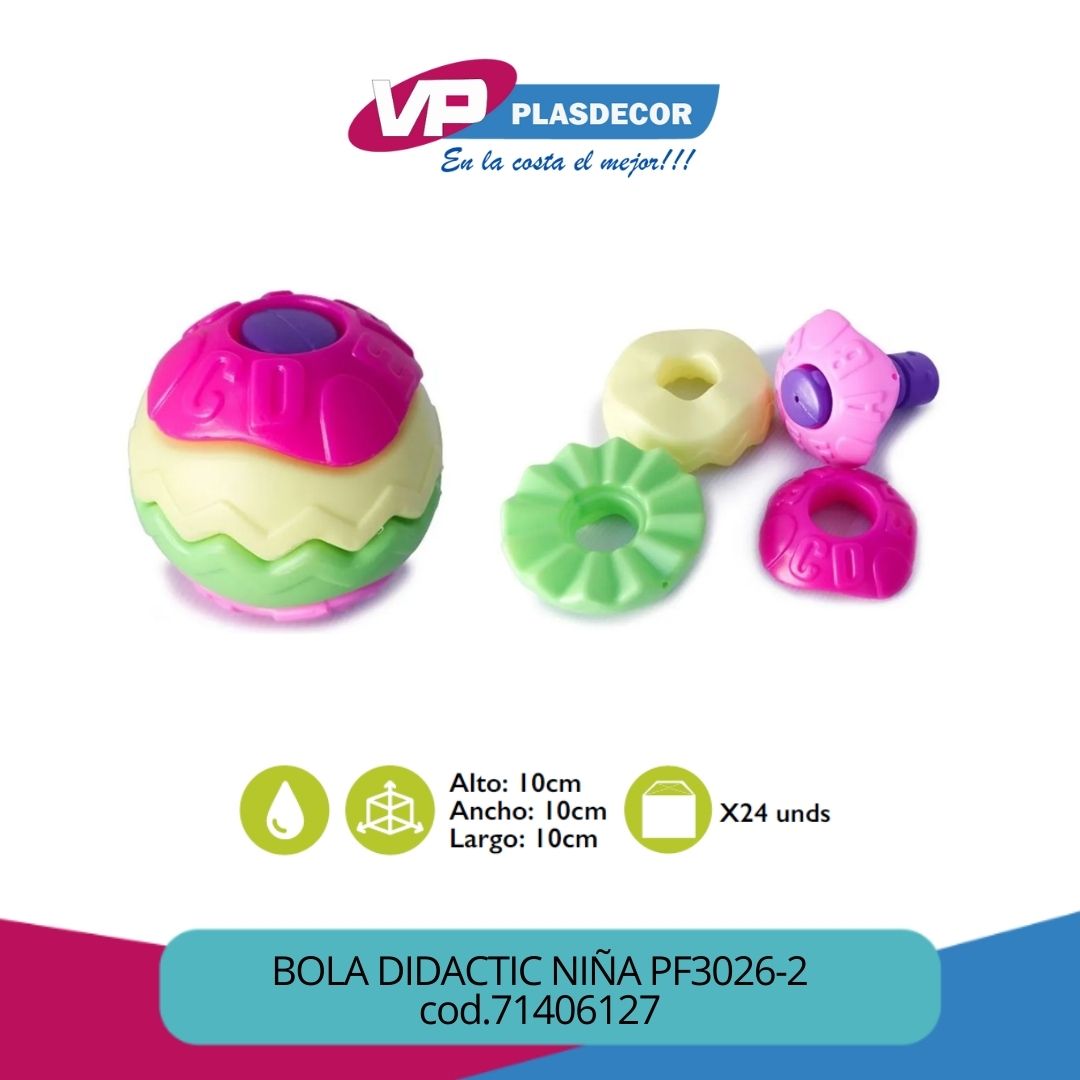 BOLA DIDACTIC NINA PF3026-2 FENIX