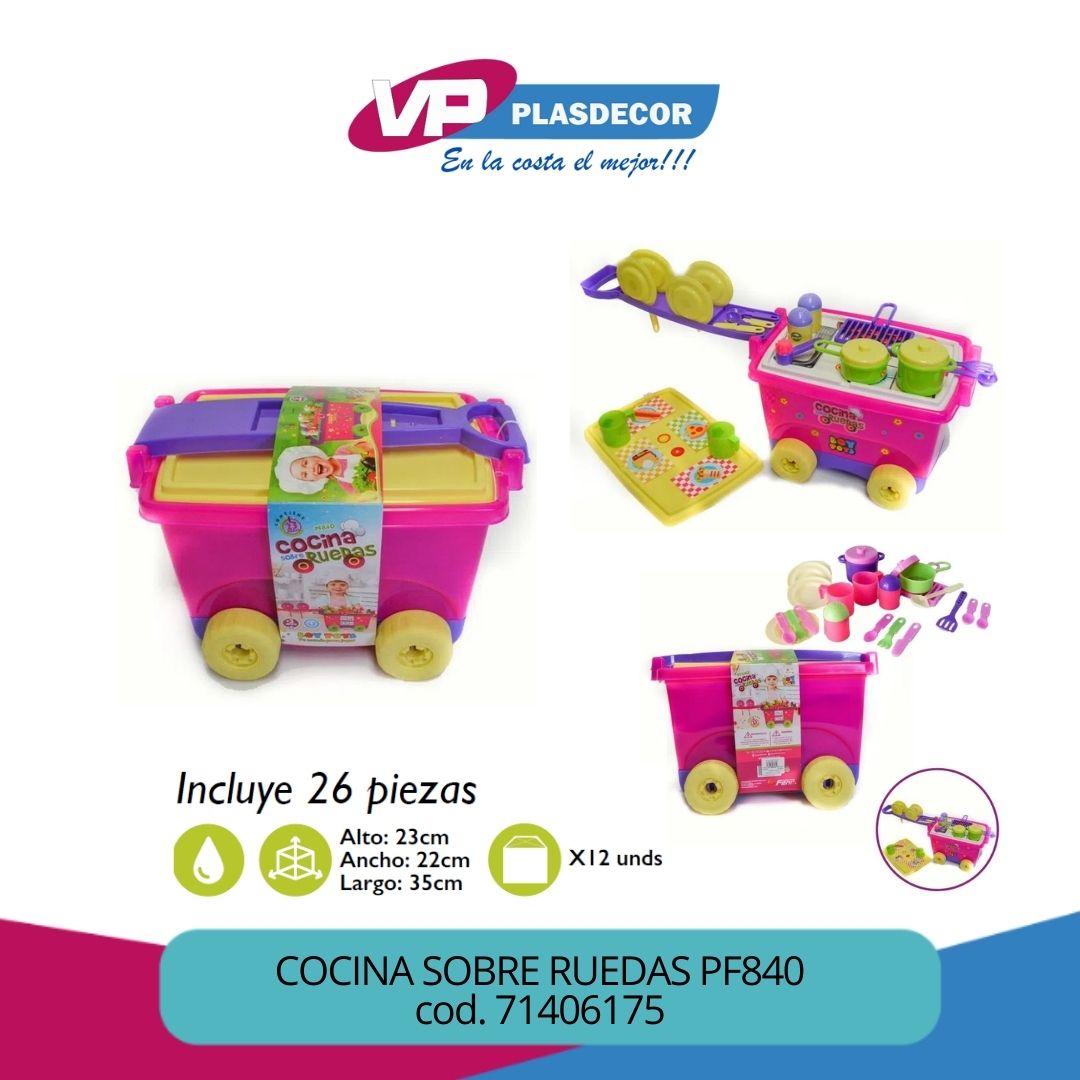 COCINA SOBRE RUEDAS PF840 FENIX